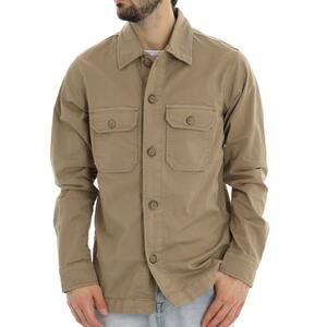 CAMICIA TWILL STRETCH BL11 BEIGE